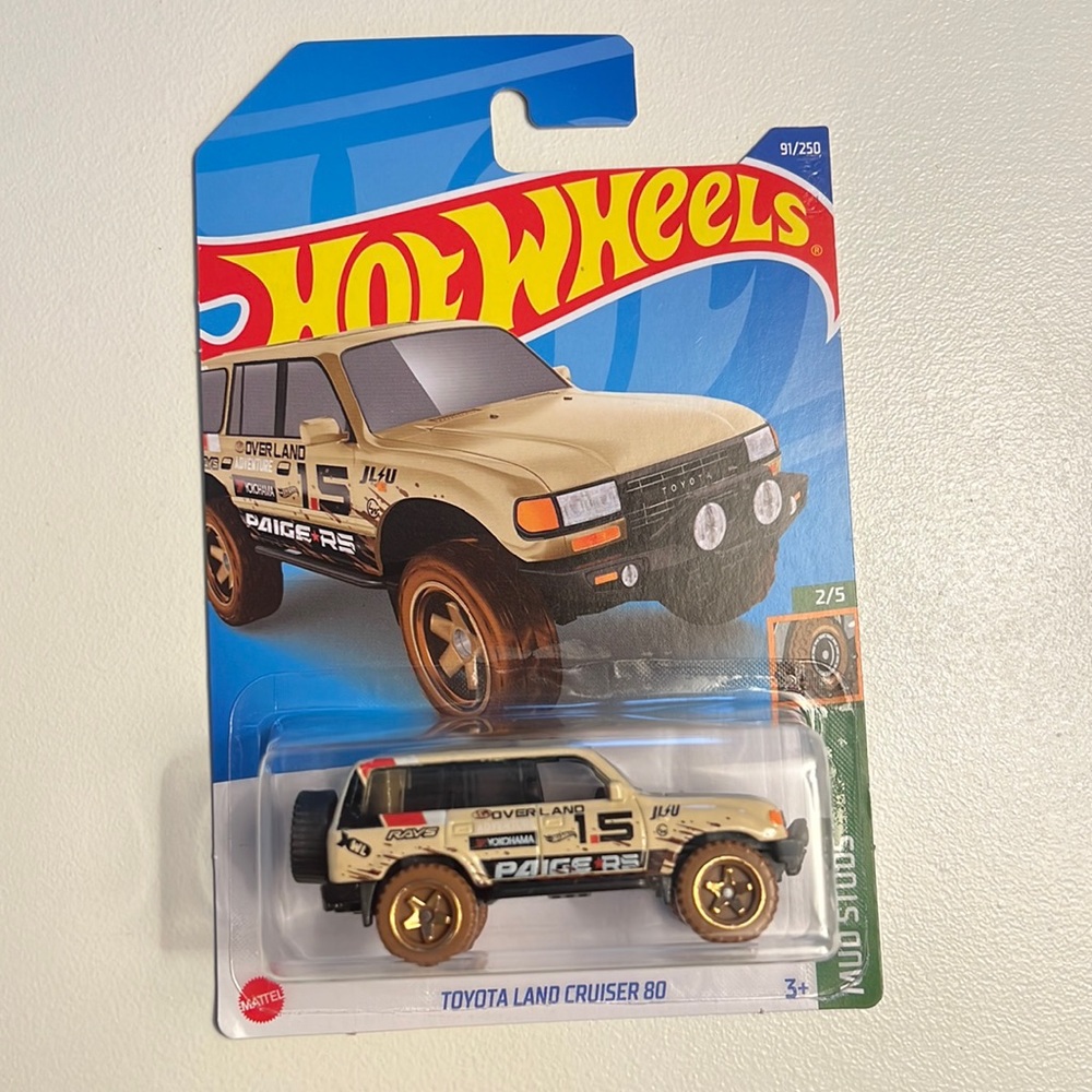 COPY - HOT WHEELS TOYOTA LAND CRUISER 80